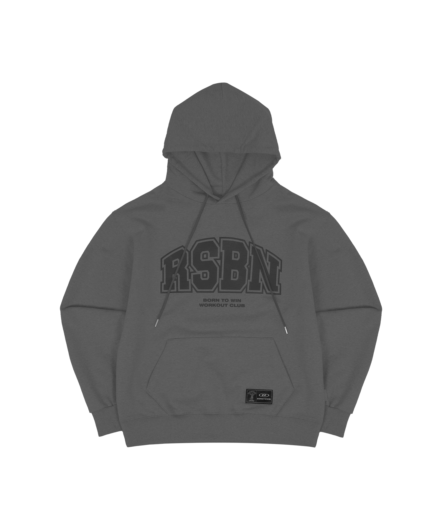 RSBN OVER FIT HOODIE [CHARCOAL]