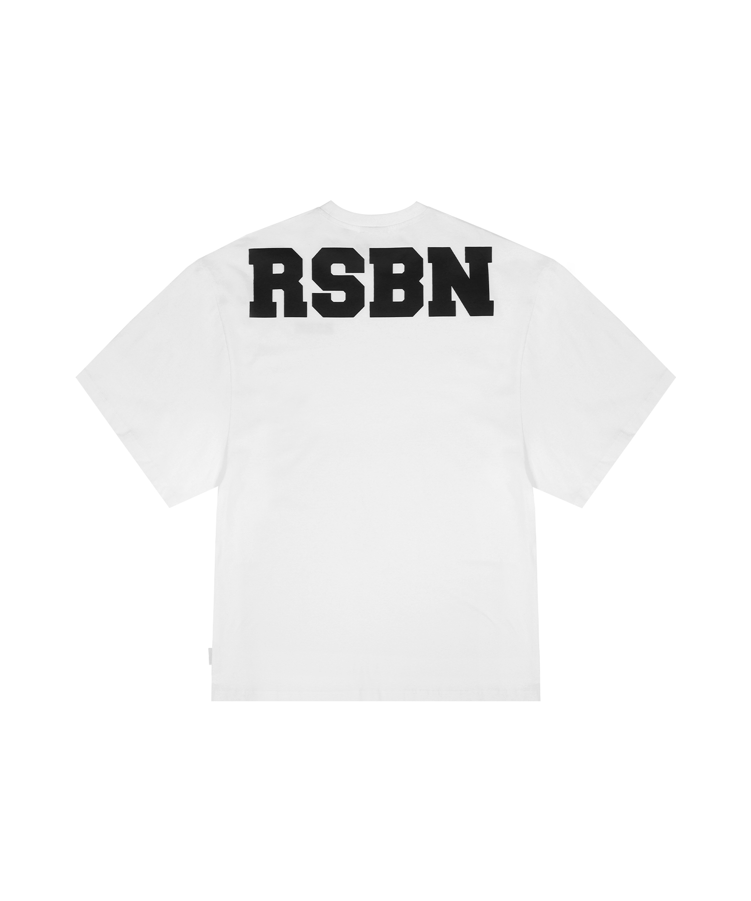 RSBN OVER FIT T-SHIRTS [WHITE]
